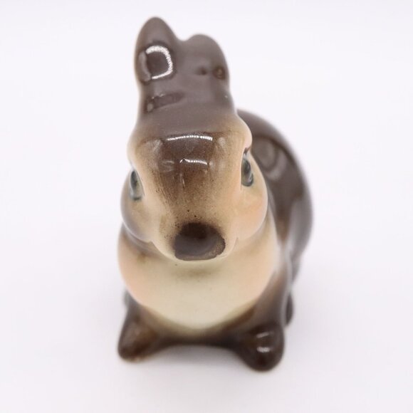 Set Of 2 Vintage Goebel Bunny Figurines West Germany Brown Rabbits 3" - Picture 9 of 12